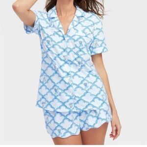 roller rabbit x target pajama set size xs